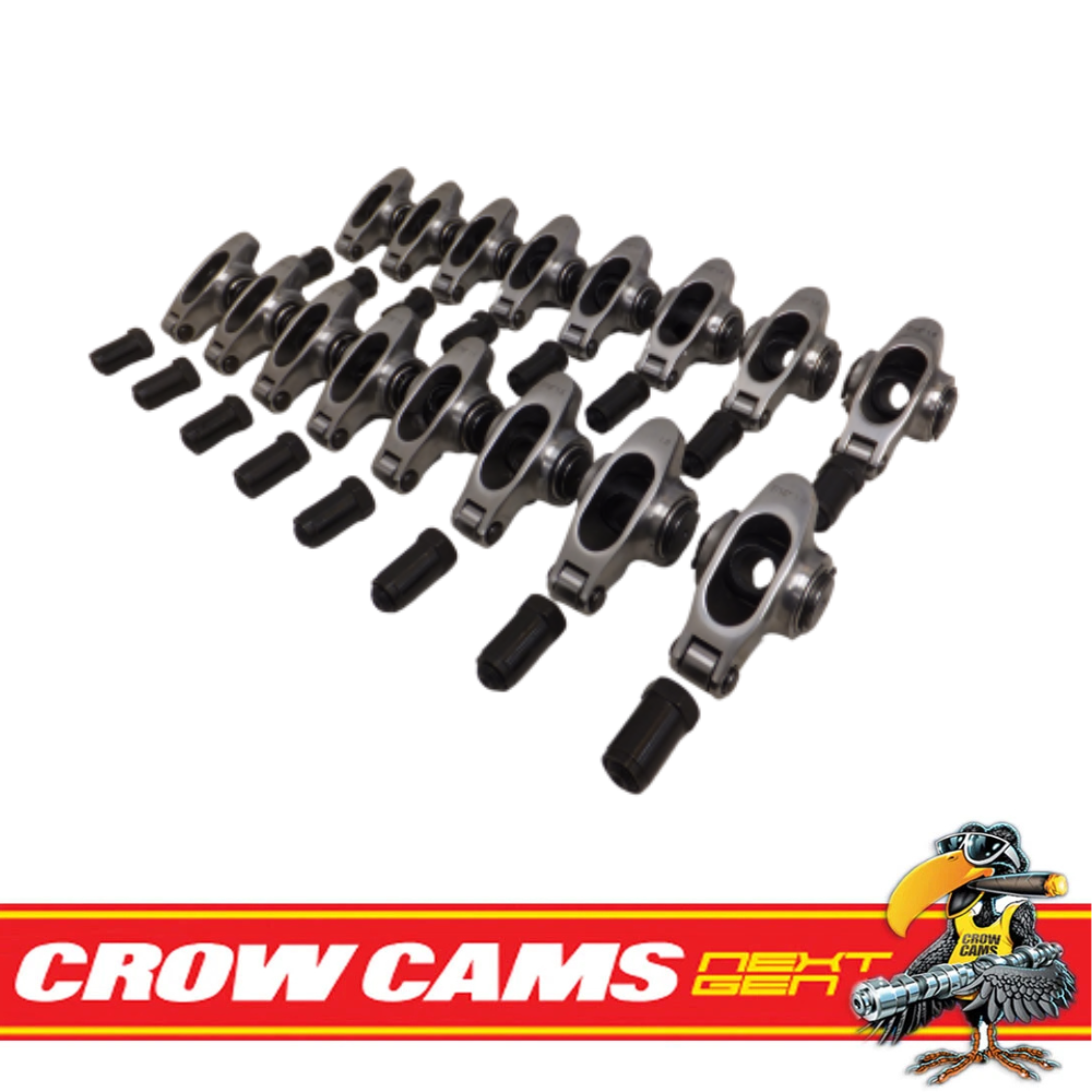 Crow Cams Roller Rockers 1.6 Ratio 3/8" Stud For Ford Windsor 289 302 351 V81
