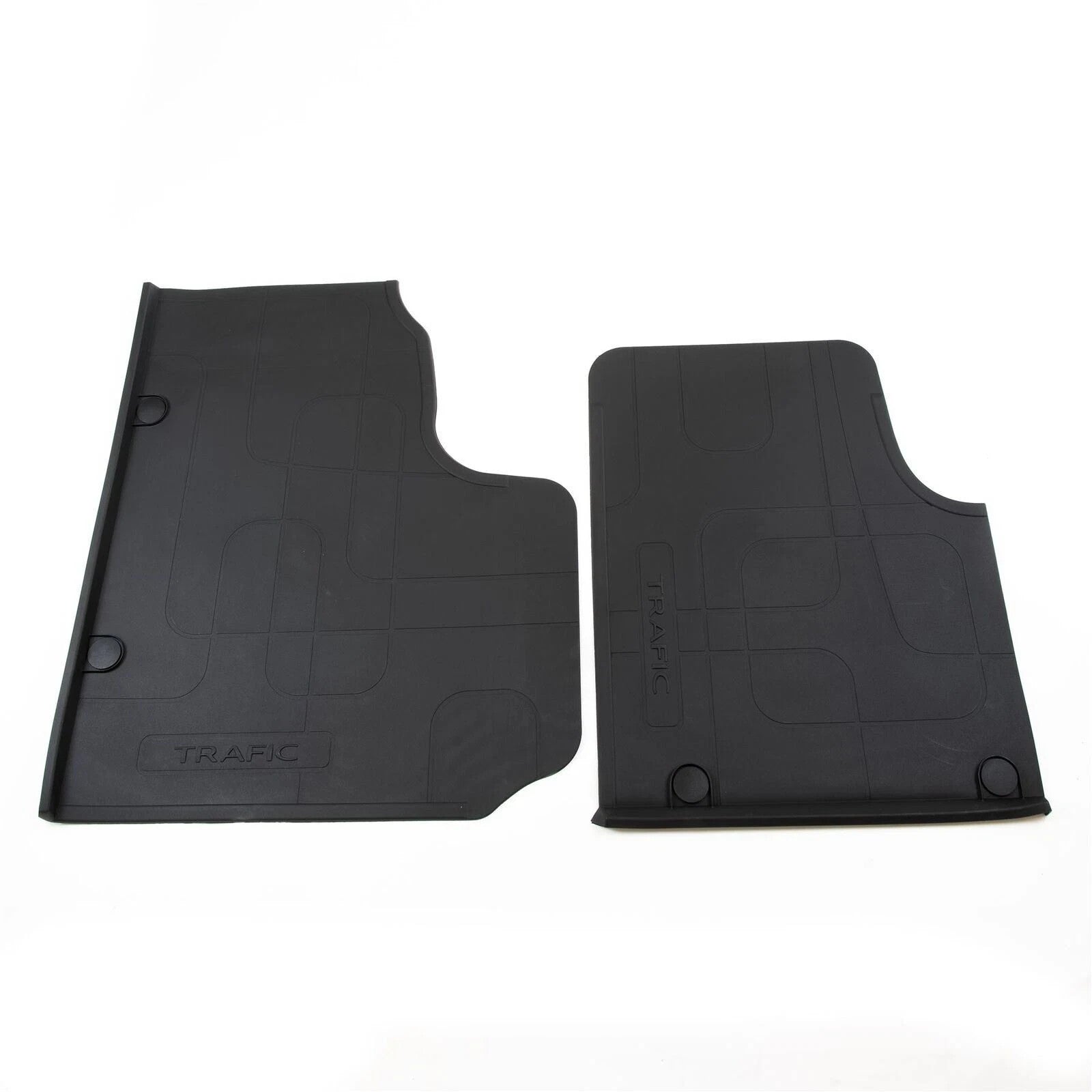 Genuine Renault Trafic III MK3 X82 - Front Rubber Floor Mats 2013 - Onwards0