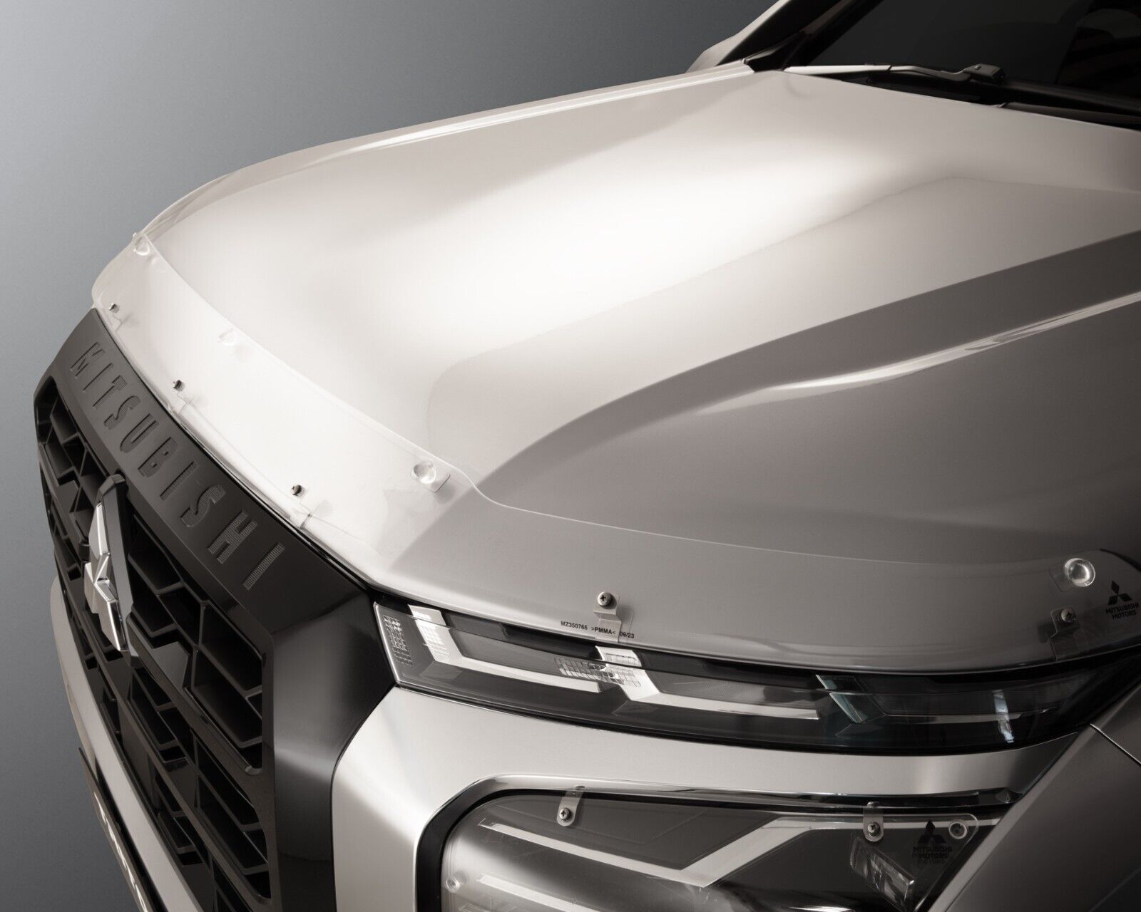 Genuine Mitsubishi Triton MV Clear Bonnet Protector 2023 - Onwards