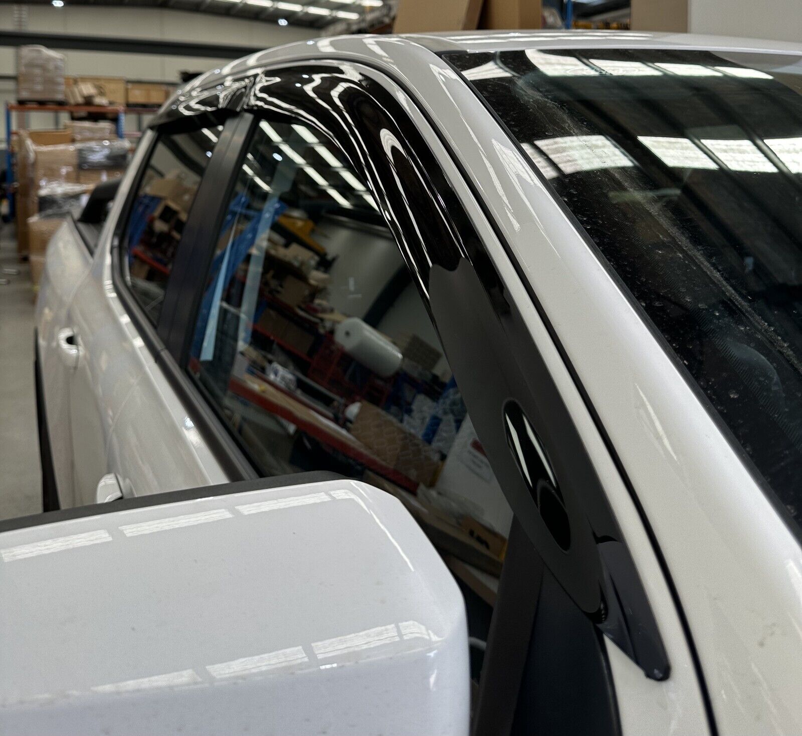 Genuine Next Gen Ford Ranger Tremor Tinted Slimline Weather Shields Set Of 4