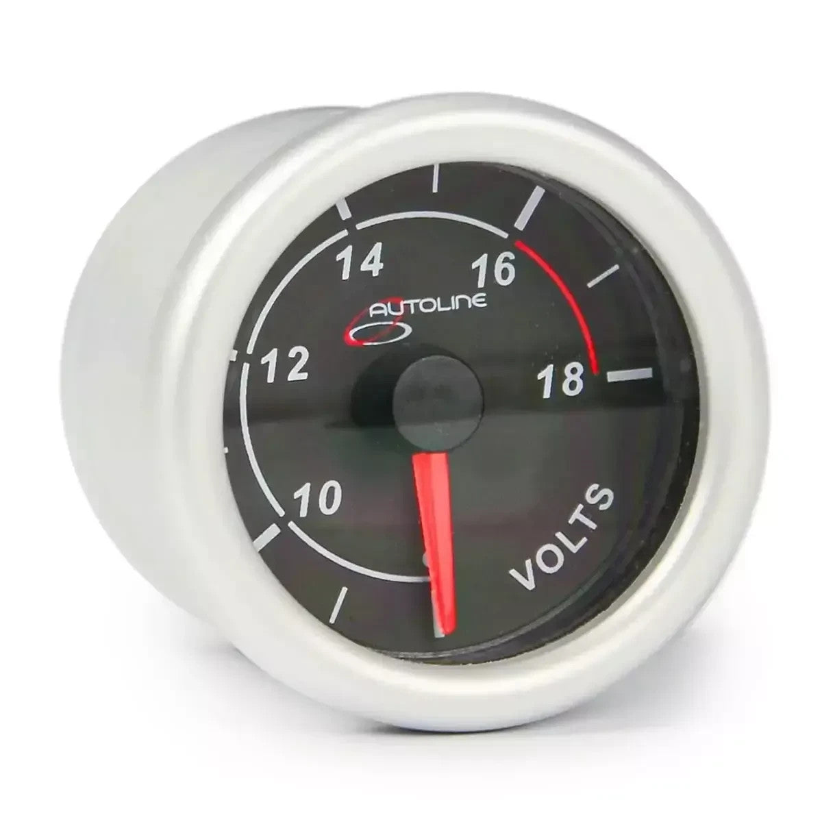 SAAS Volt Gauge 8v-18v 52mm Autoline Series Black 12V SG712500