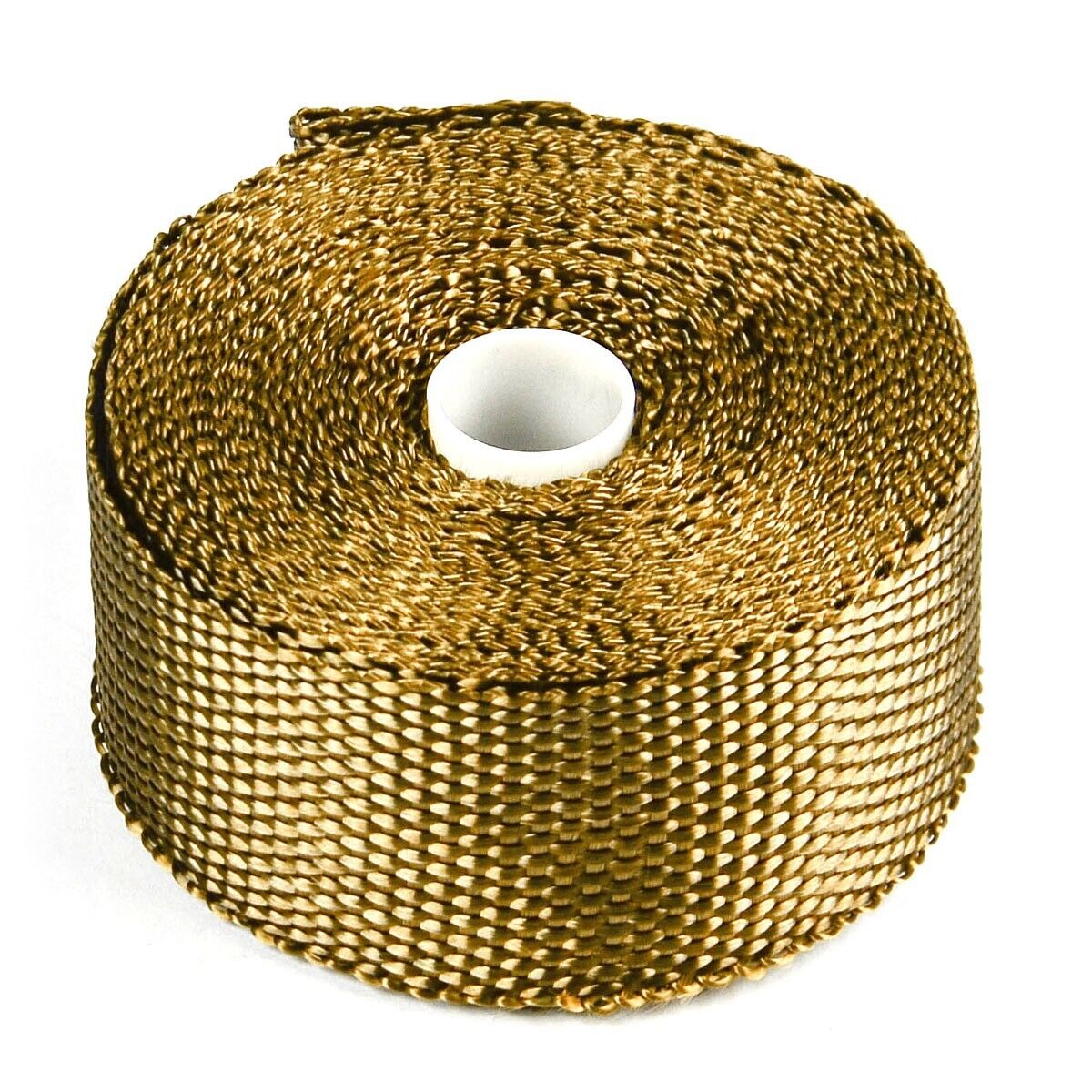 SAAS Exhaust Wrap Basalt Titanium 50mm/2 Inch x 10m