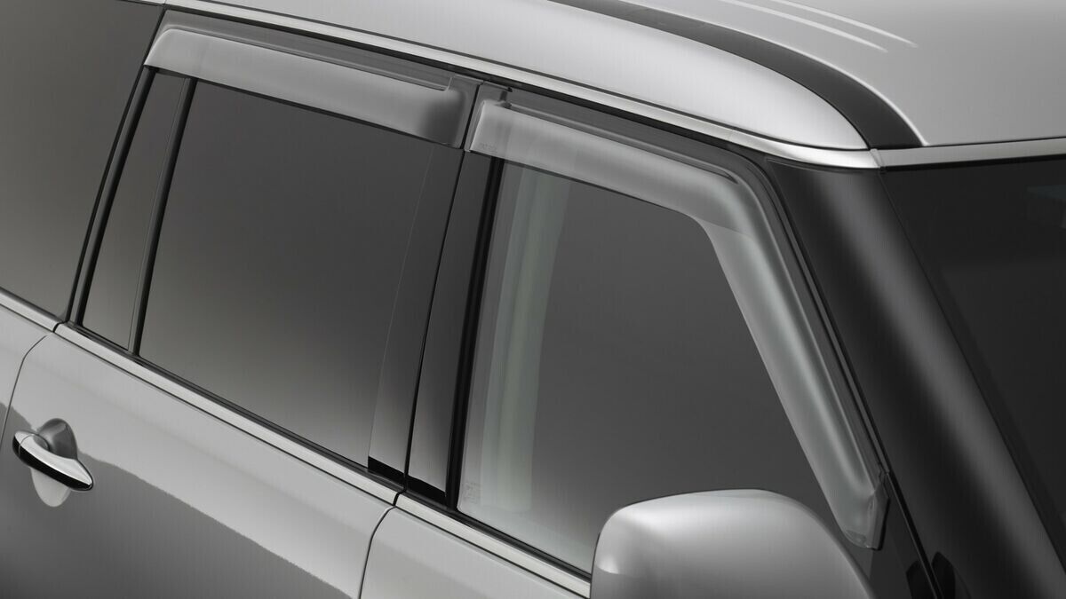 Genuine Nissan Patrol Y62 VK56 Slimline Weather Shields 2013 - Onwards