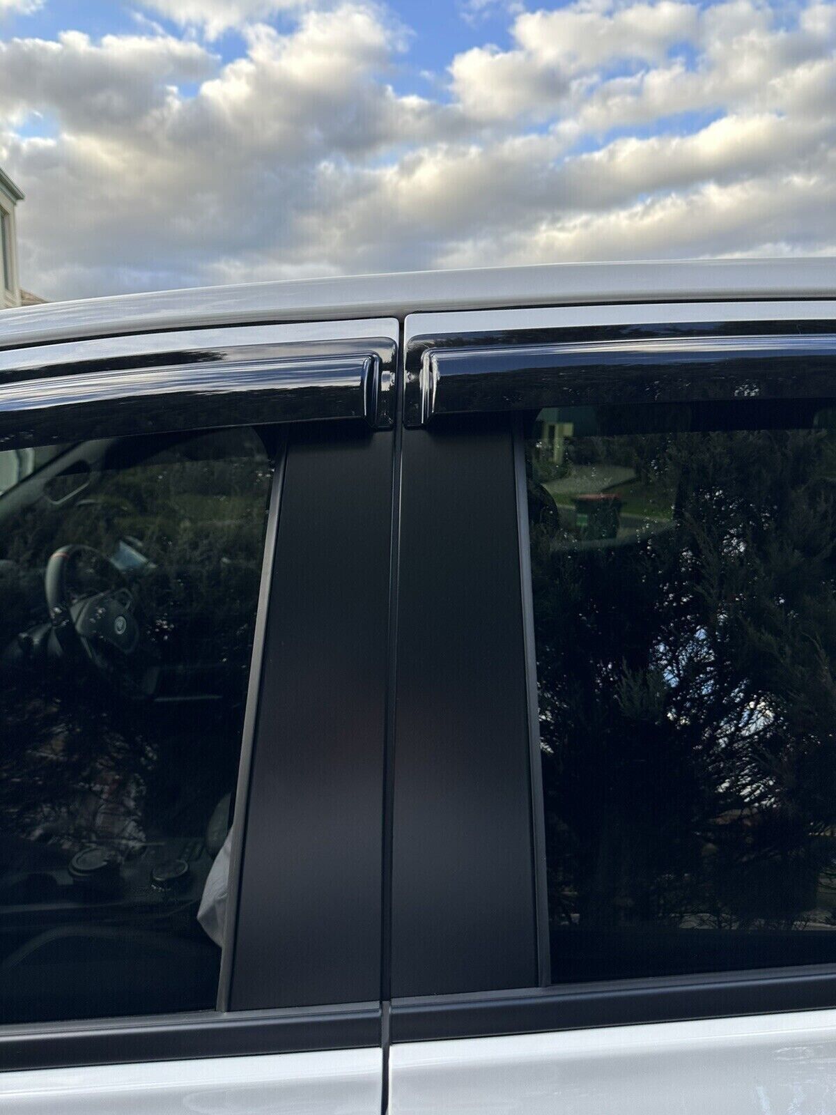 Genuine Next Gen Ford Ranger Wildtrak Tinted Slimline Weather Shields Set Of 4