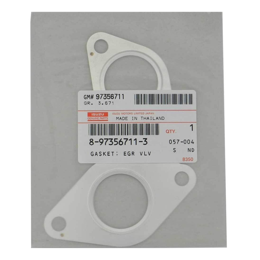 Genuine Isuzu D-Max Diesel Turbo 3.0L 4JJ1 EGR Valve Gasket 8-97356711-31