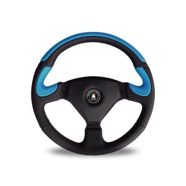 Autotecnica Steering Wheel Racer Pro Leather Blue 14" ADR