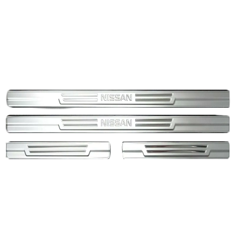 Genuine Nissan Navara D23 Front And Rear Scuff Plates Set Of 4