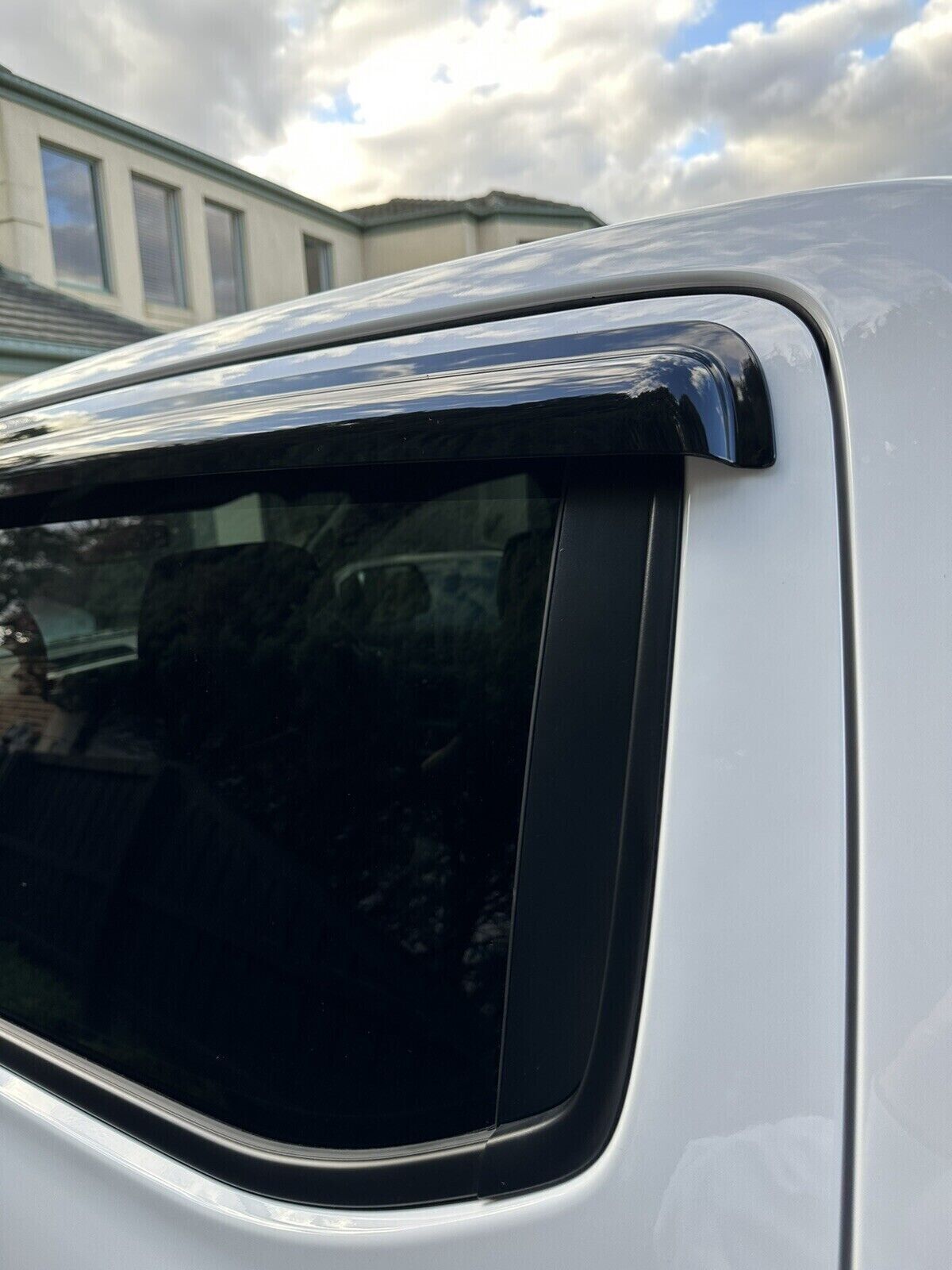 Genuine Next Gen Ford Ranger Wildtrak Tinted Slimline Weather Shields Set Of 4