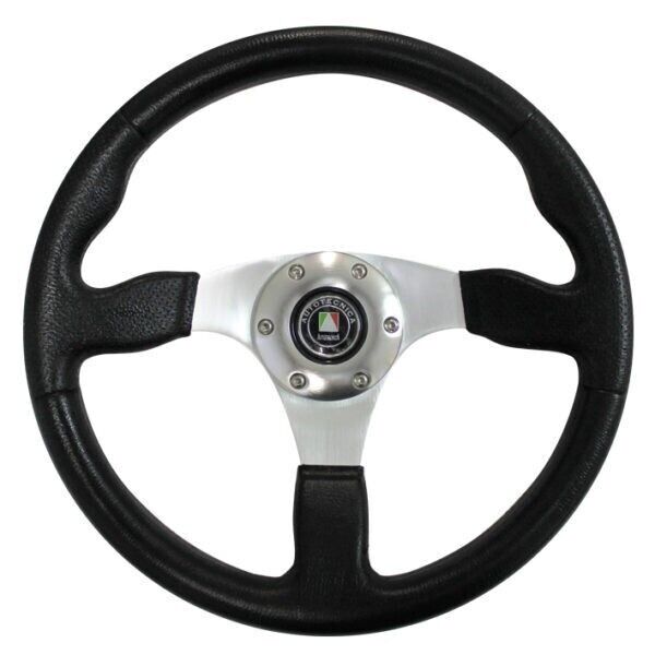 Autotecnica Steering Wheel Black Poly 14" ADR Approved
