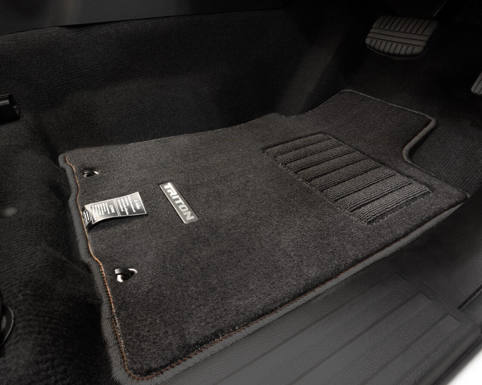 Genuine Mitsubishi Triton MV Carpet Floor Mats Set Of 4 Triton Logo 2023-Onwards