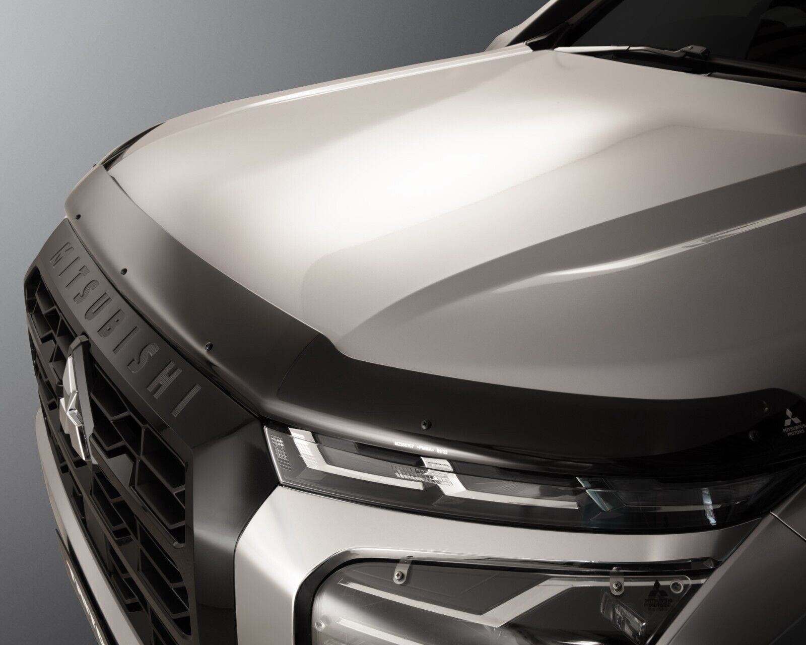 Genuine Mitsubishi Triton MV Tinted Bonnet Protector 2023 - Onwards