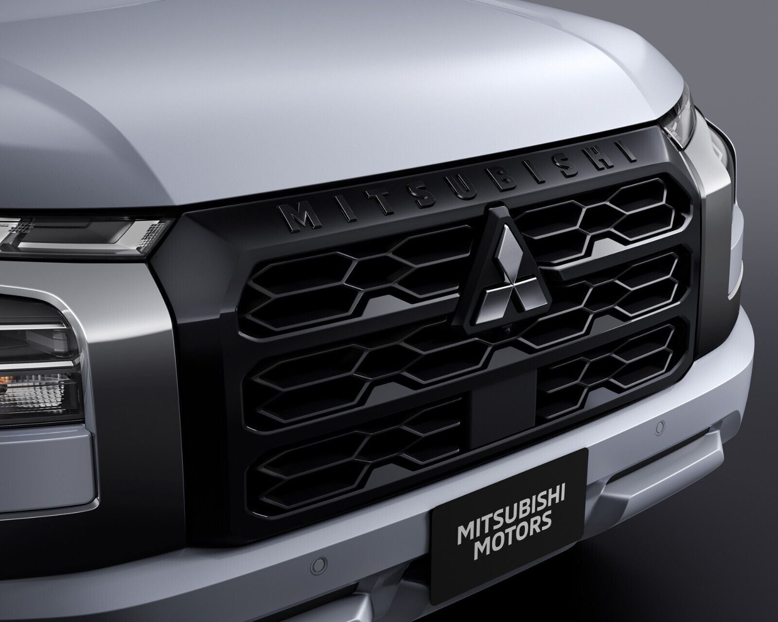 Genuine Mitsubishi Triton MV 2023 - Onwards Black Grille Emblem