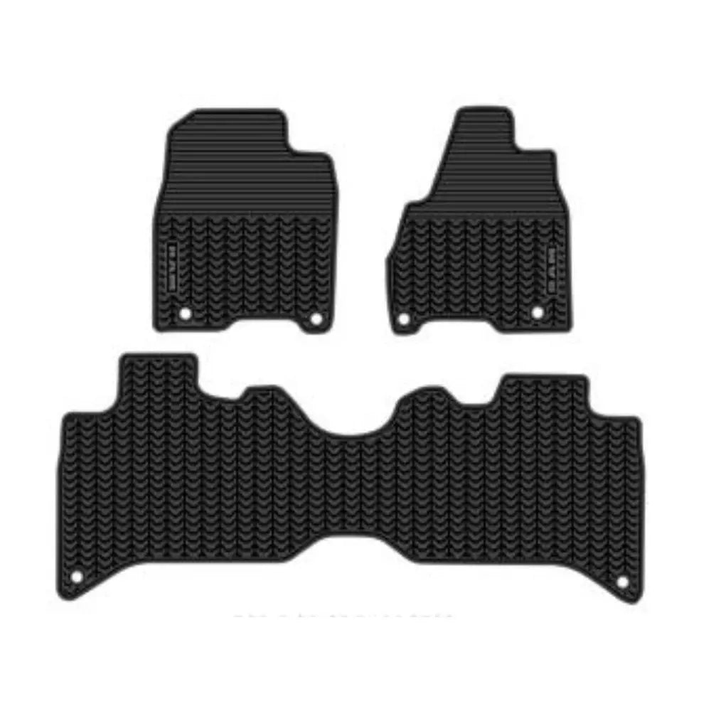Genuine RAM 1500 2500 3500 Crew Cab Rubber Floor Mats 2016 - 2022
