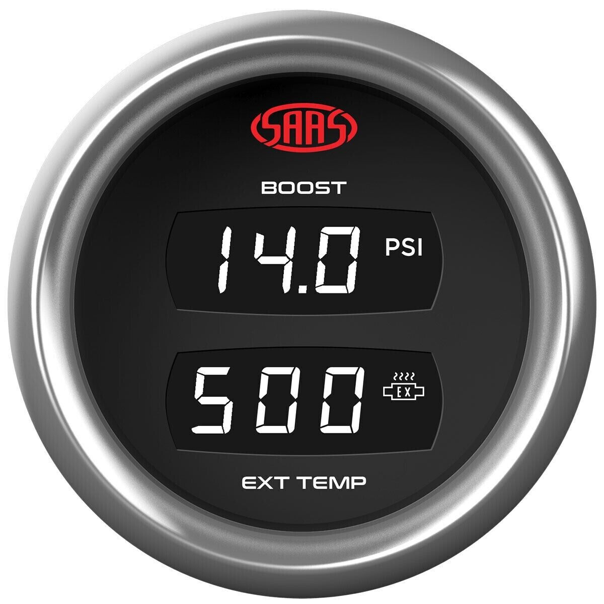 SAAS Pillar Pod Gauge Pack for Toyota 100 Series 97>07 Boost EGT Water Oil Pres