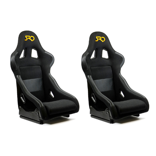 SAAS SRD Seats (2) With Sliders SR4 Race Fixed Back