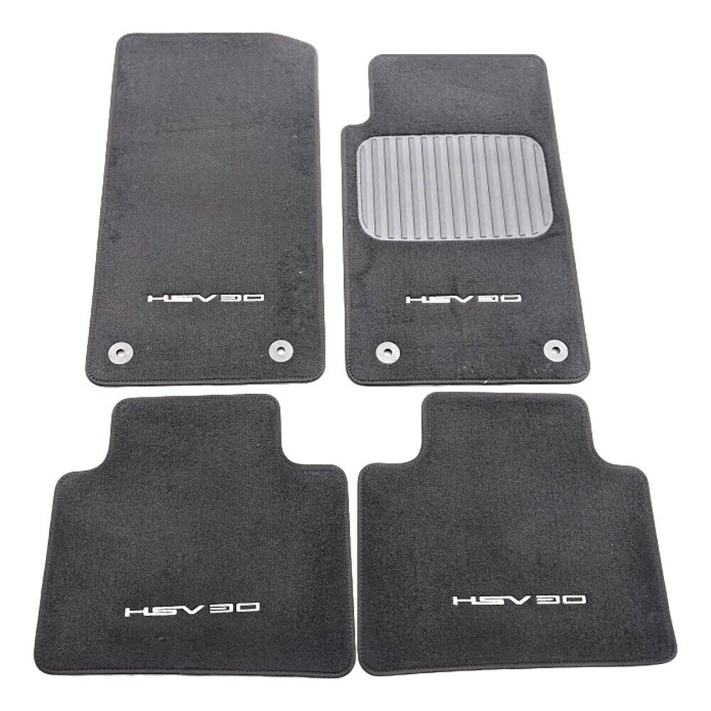 Genuine "HSV 30" Years Carpet Floor Mats Front Rear for VF Commodore Sedan Wag