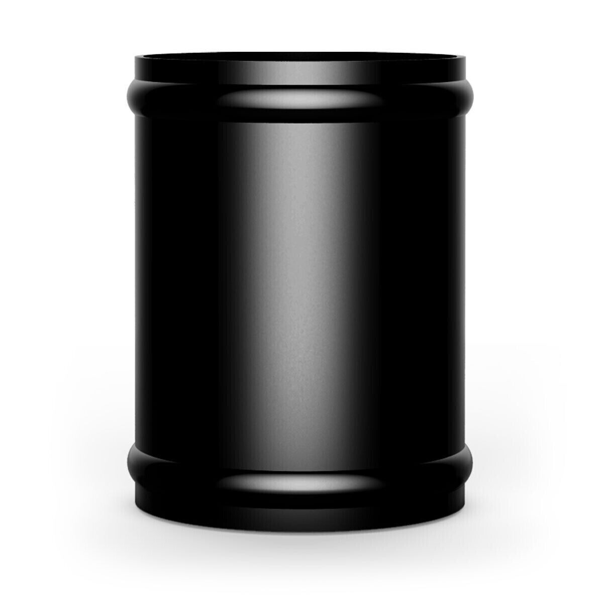 Genuine SAAS Aluminium Pipe Black Anodised Finish 76mm Diameter x 100mm