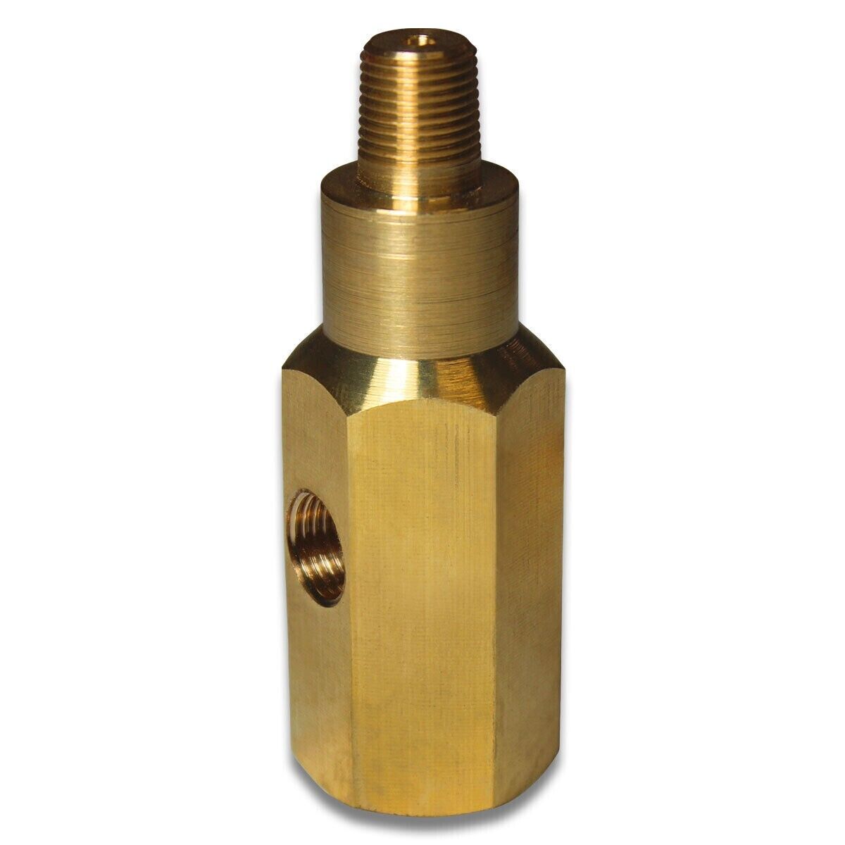 SAAS Adaptor Oil Press Gauge 1/8-28 BSPT NPT Brass T Piece Sender for Daihatsu