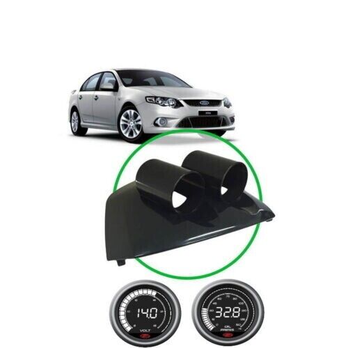 SAAS Gauge Dash Pod Volts & Oil Pressure Gauges for FG MK1 Falcon XR6 XR8 FPV