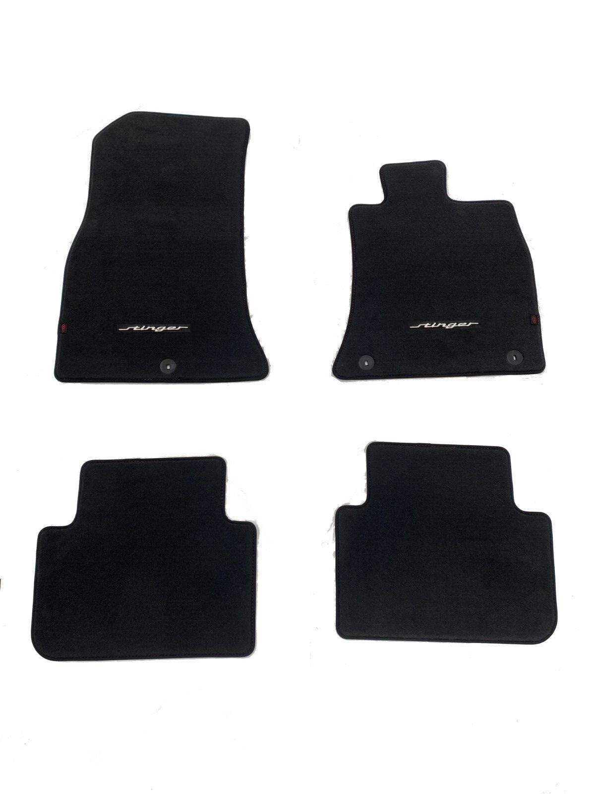 Genuine Kia CK Stinger S & Si Tailored Carpet Floor Mat Set Front & Rear 2017-On