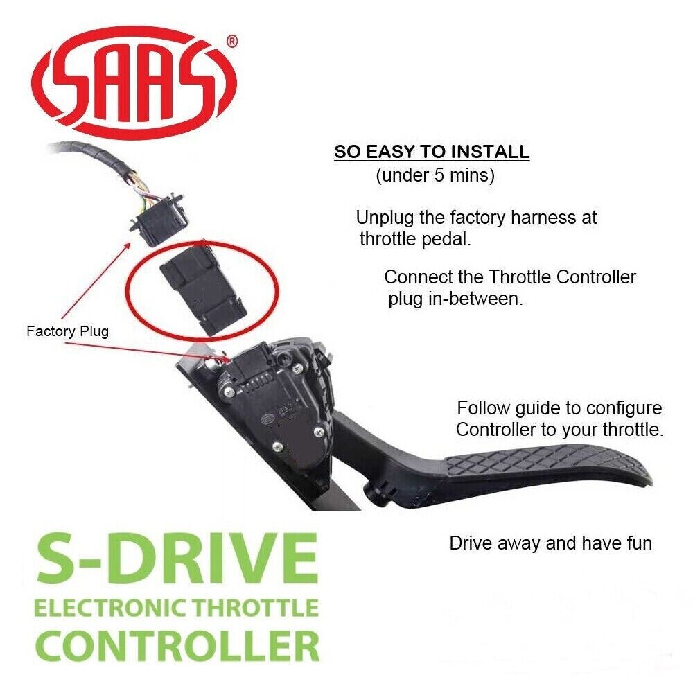 Genuine SAAS Pedal Box S Drive Electric Throttle Controller for LDV T60 2022 On