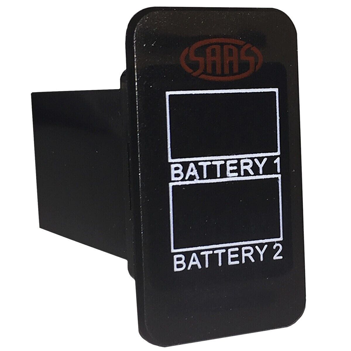 SAAS SG81514 Dual Volt Switch Gauge Digital for Carling Hole Size 22 X 49mm