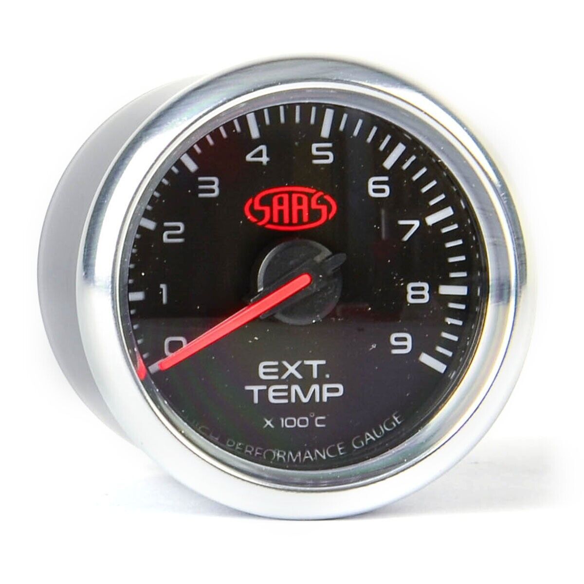 SAAS Exhaust Temp Gauge 0°-900° 52mm Black Muscle Series 3