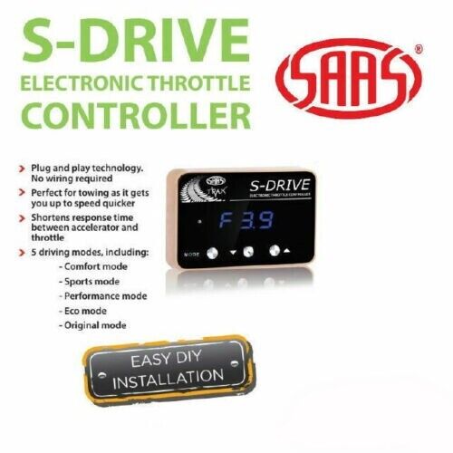 SAAS Pedal Box S Drive Electronic Throttle Controller for Dacia Duster 2009 >