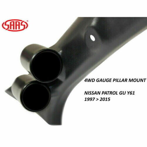 SAAS Pillar Pod Holder / Mount for Nissan GU Patrol Y61 1997-2016 52mm Gauges