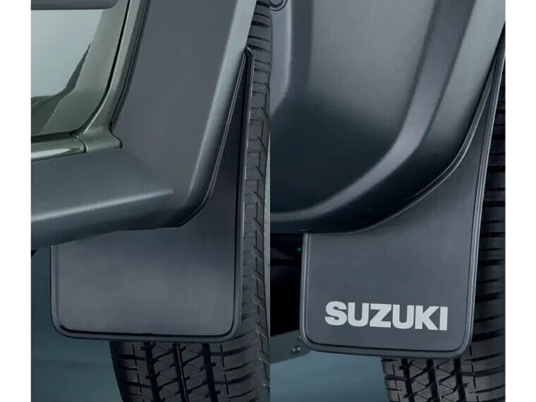 Genuine Suzuki Jimny 3 & 5 Door Mud Flap Set Front & Rear Set Of 4 Black 2019-On