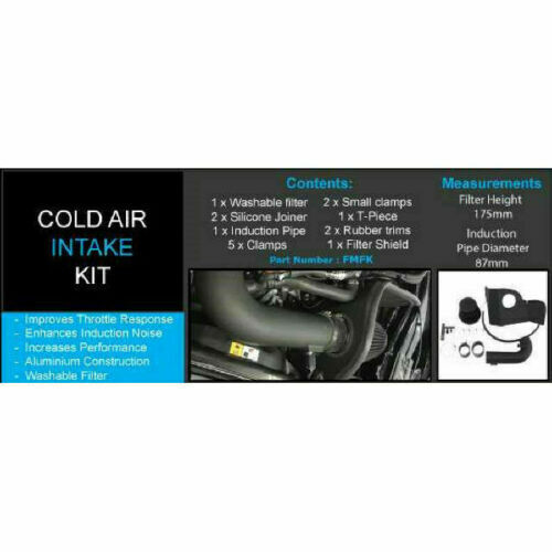 Cold Air Intake Performance Kit for Ford Mustang GT 5.0 Litre V8 2015 2016 2017