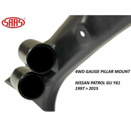 SAAS Pillar Pod Gauge Package for Nissan Patrol GU Y61 1997>16 Boost EGT Gauges