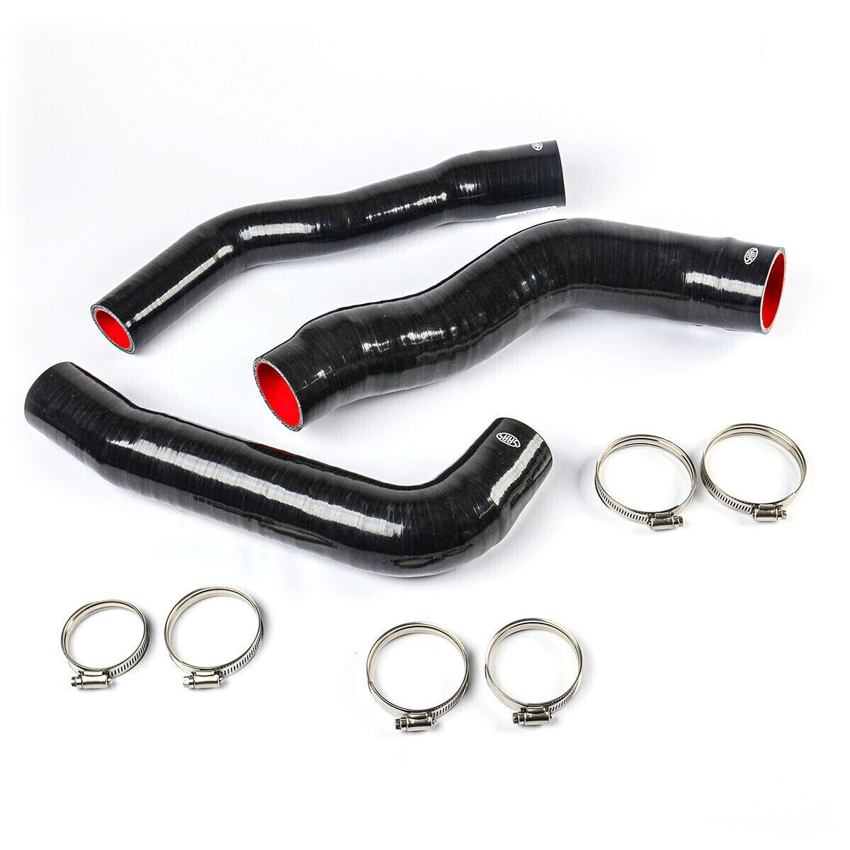 Genuine SAAS Silicone Intercooler 3 Pipe & Clamp Kit for Triton 2.5- 3.2L ML