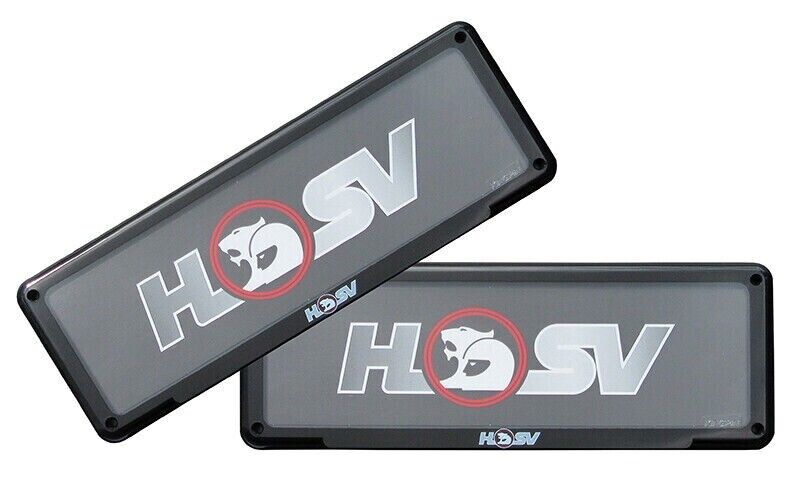 Genuine HSV Licence Number Plate Covers Standard SPZ-330018 - 1 Pair
