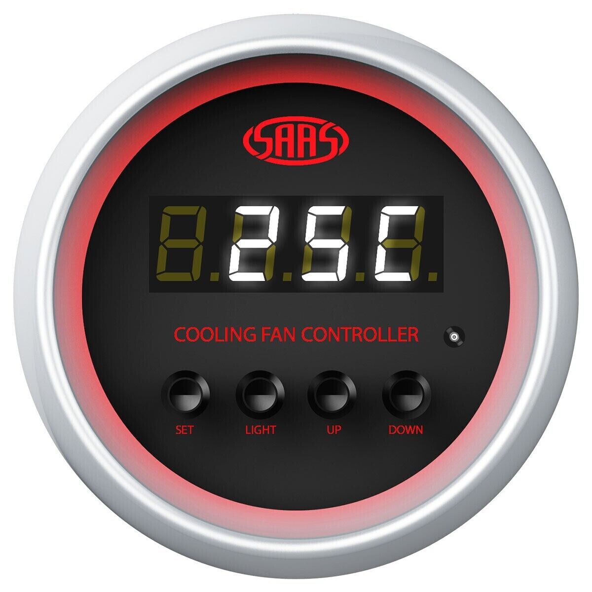 SAAS SG-CFC52BS2 52mm 2in Digital Thermo Cooling Fan Controller Black Face & Fit