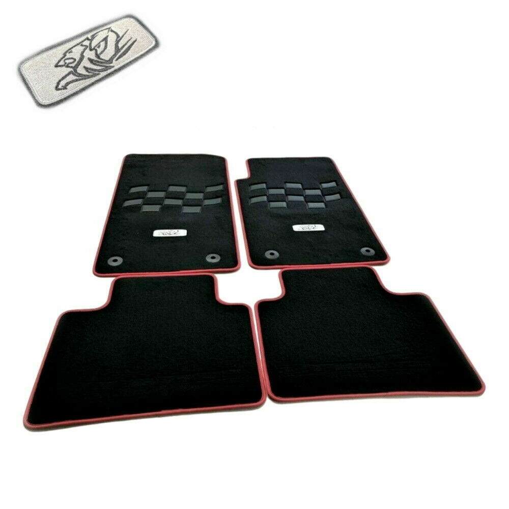 Genuine Holden Motorsport Carpet Mat Set 4 Black for VF VF2 Part 922832491