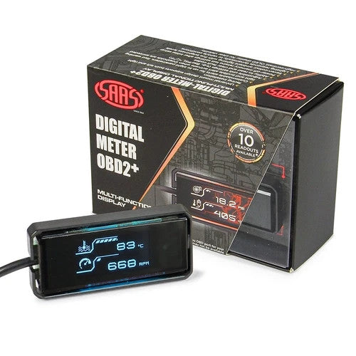 SAAS Digital Multi Function OBD2 Real Time ECU Monitor Gauge SDM10400