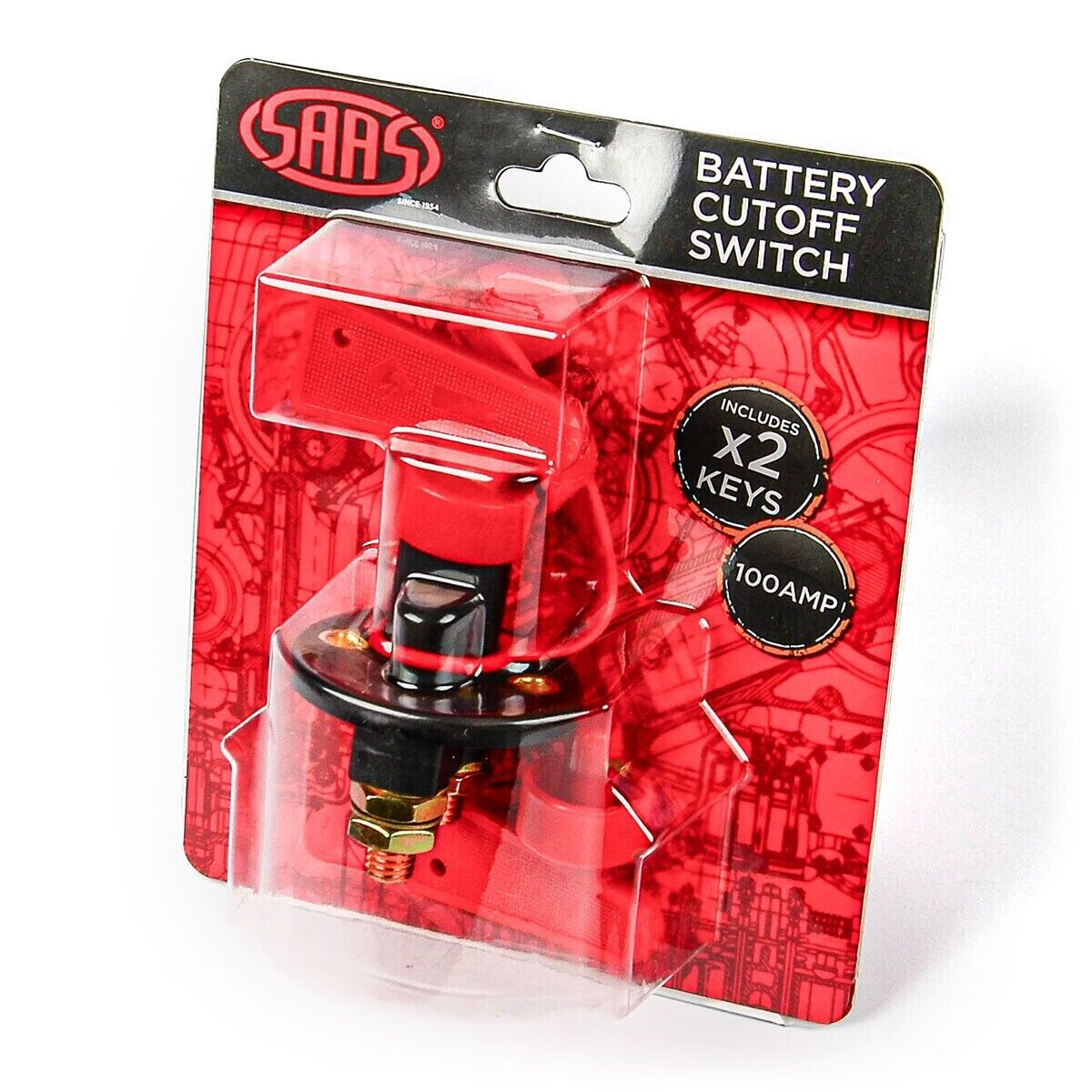 Genuine SAAS SBS1101 Battery Cut Off Switch 100amp