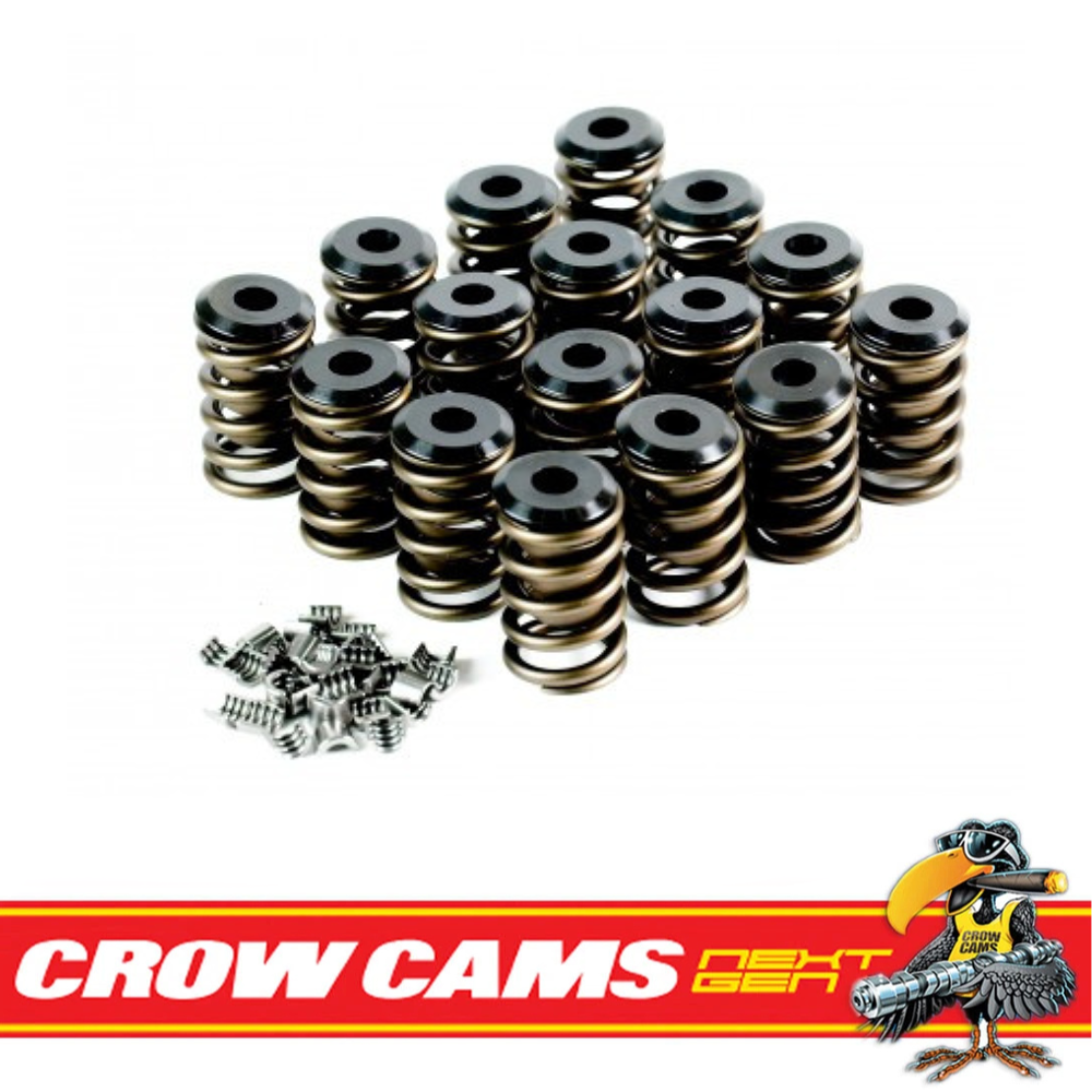 Crow Cams Valve Springs Retainers & Locks Kit For Ford Cleveland 302 351 VTK351K0