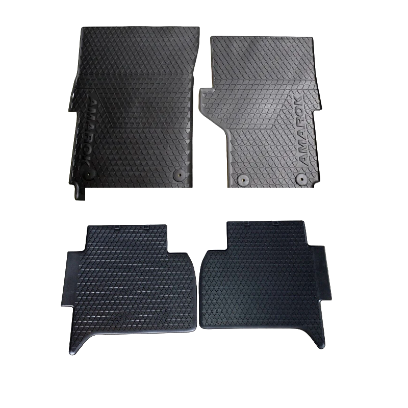 Genuine Volkswagen Amarok All Weather Rubber Floor Mats Set Of 4 2011-2022