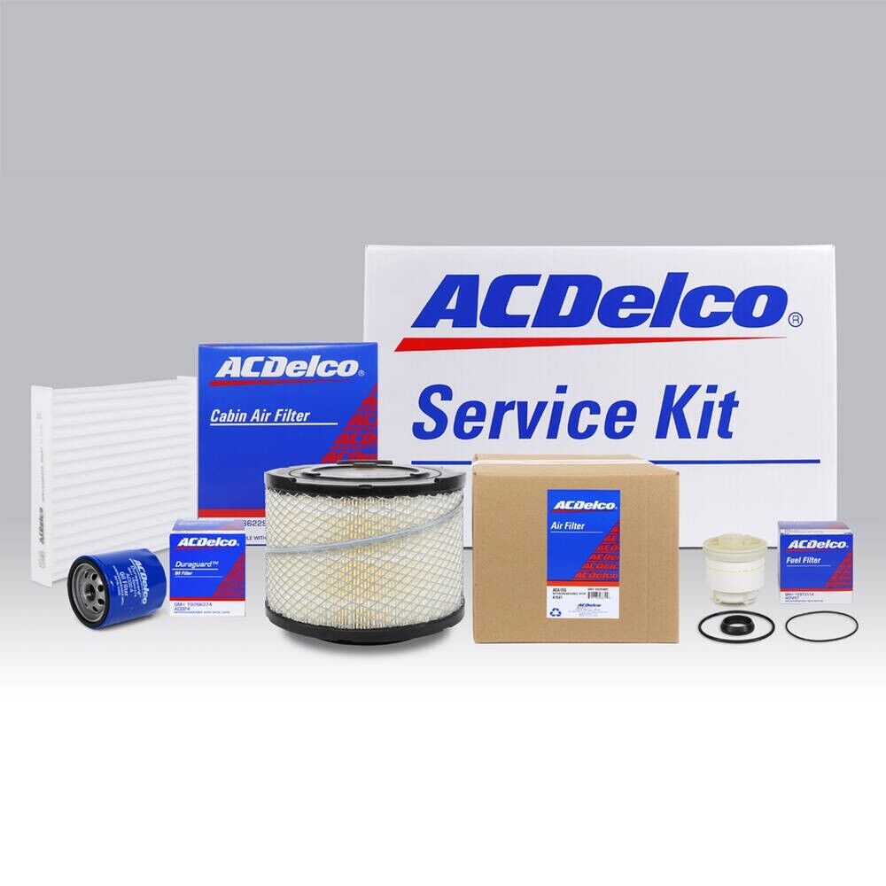Genuine AC Delco Service Filter Kit Oil Air Fuel Cabin For Toyota Hilux KUN16/26