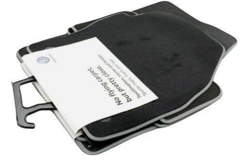 Genuine Volkswagen Polo AW Tailored Carpet Floor Mats Set Of 4 2022 - Onwards1