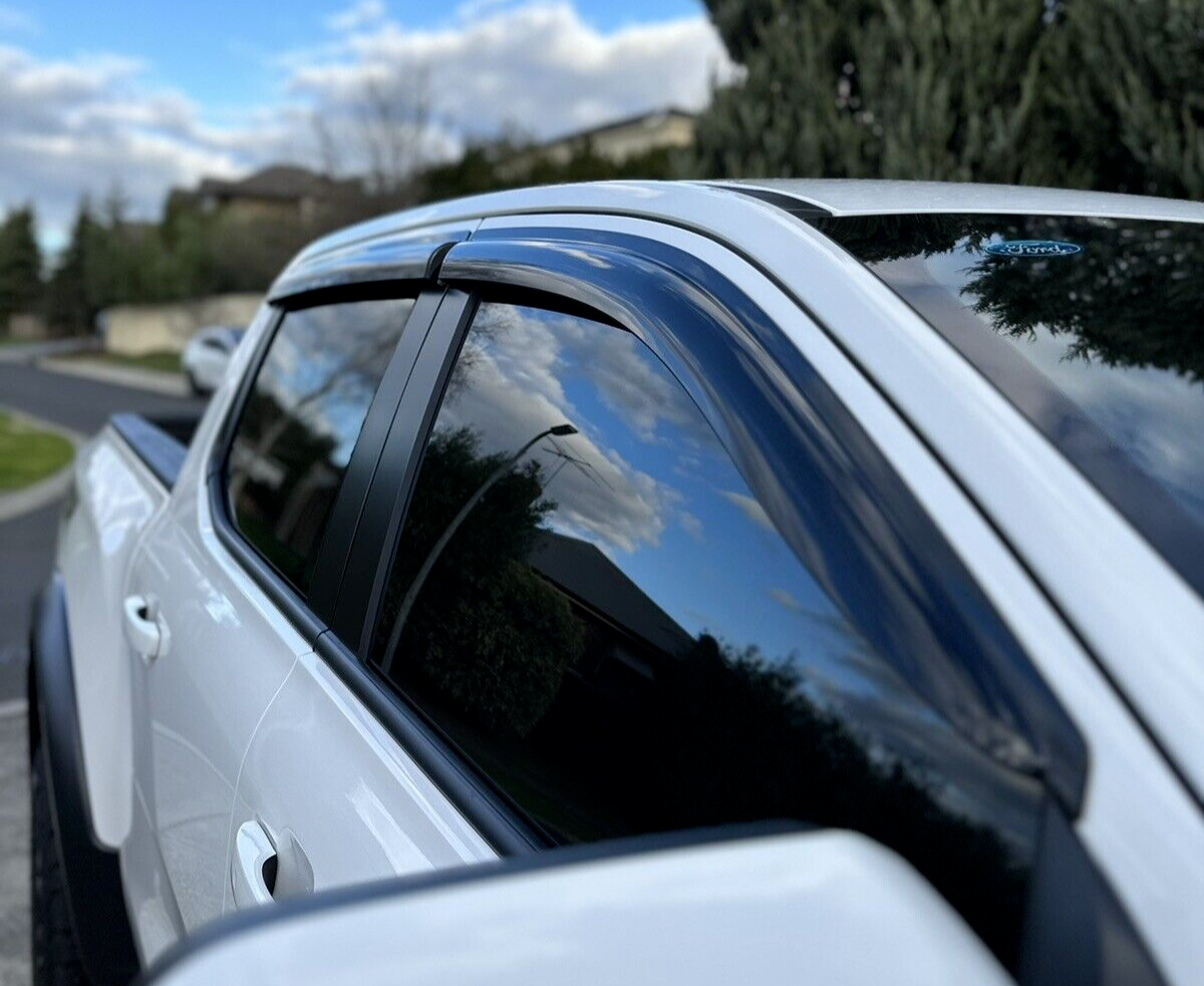 Genuine Next Gen Ford Ranger XLT Tinted Slimline Weather Shields Set Of 4