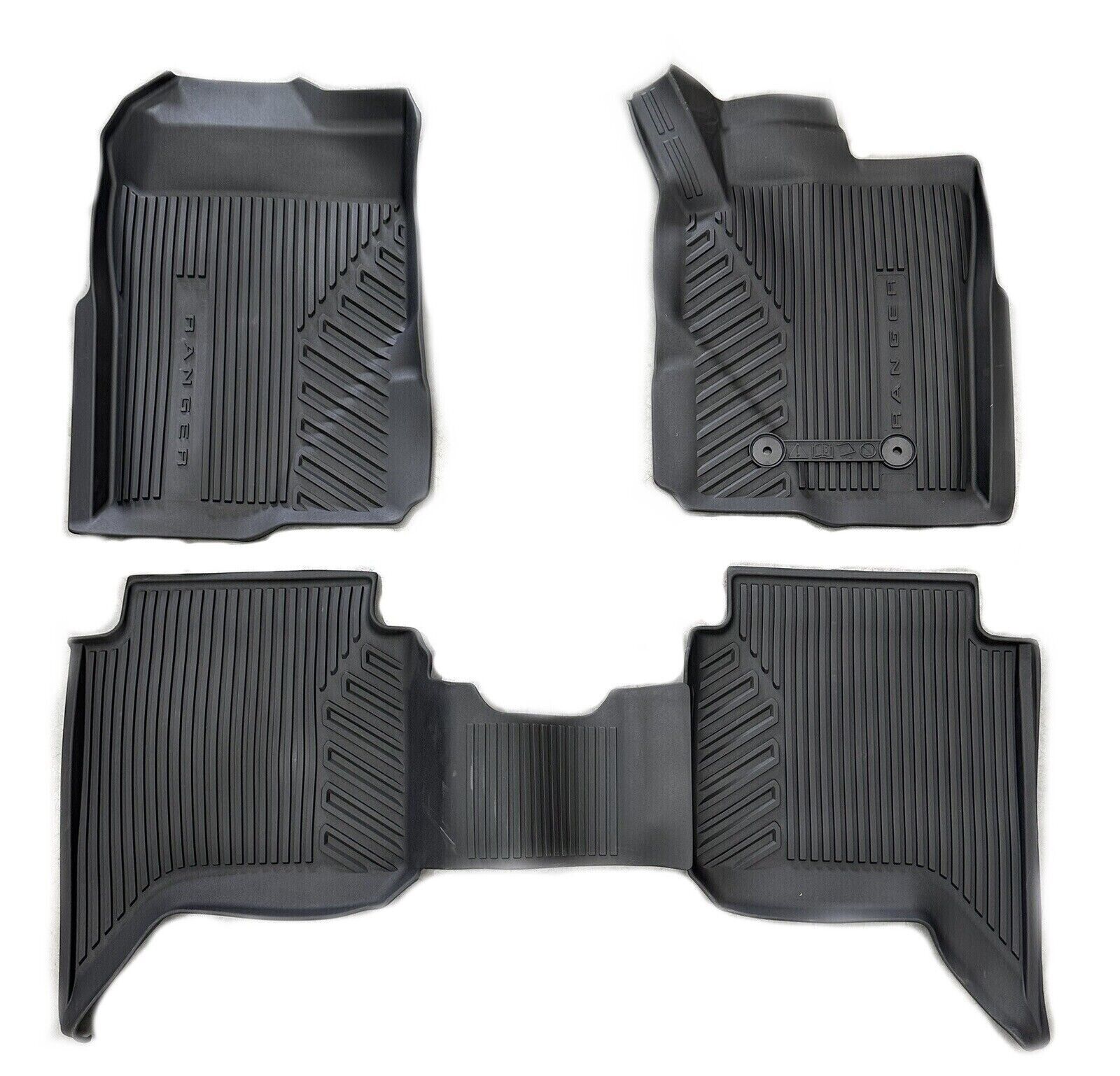 Genuine Ford Next-Gen Ranger Platinum All Weather Floor Mats Set Of 4 2022- On