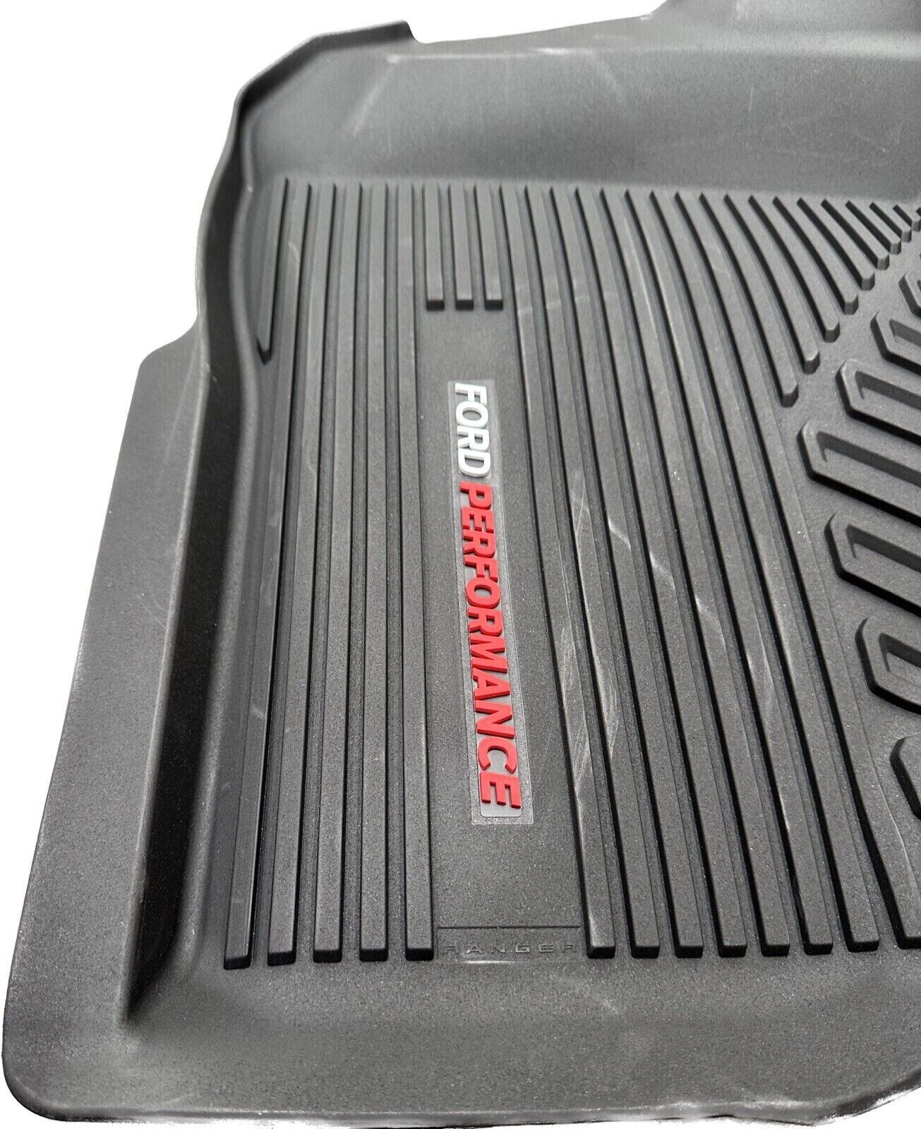 Genuine Ford Next-Gen Ranger XL All Weather Performance Mat Set Front & Rear