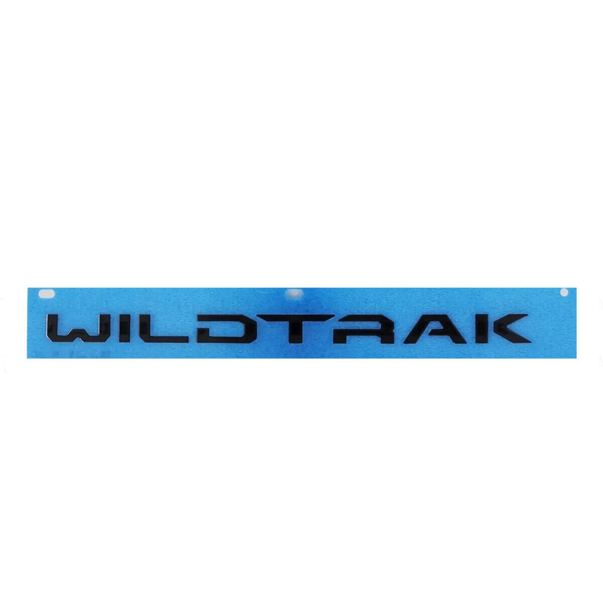 Genuine Ford Ranger "Wildtrak" Matte Black Logo Emblem Wildtrak 2022 - Onwards