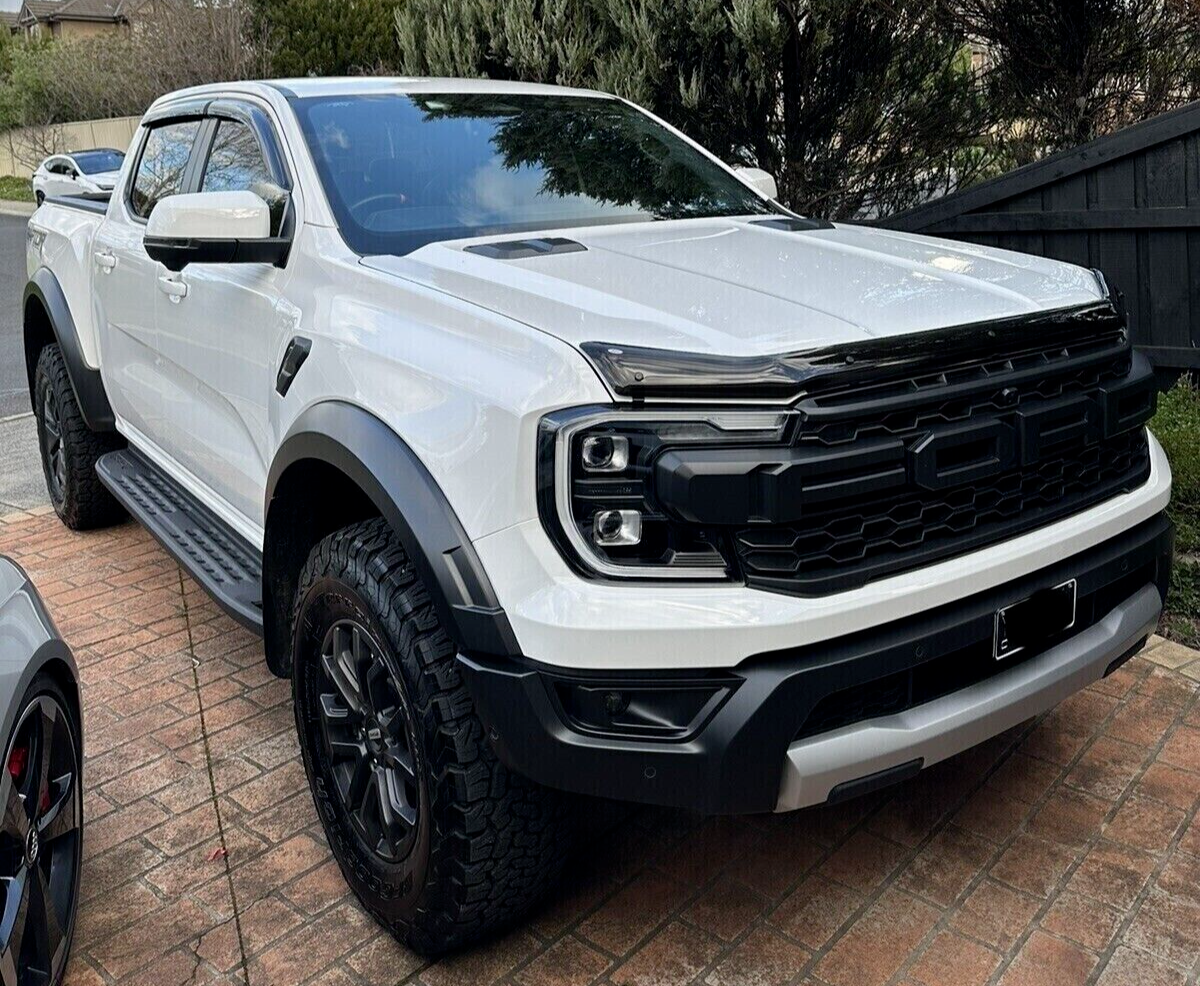 Genuine Next Gen Ford Ranger XLT Slimline Weather Shields & Bonnet Protector