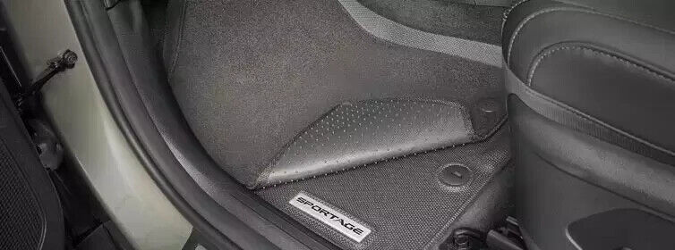 Genuine Kia Sportage NQ5 Rubber/Carpet Combination Floor Mats 2022 - Onwards