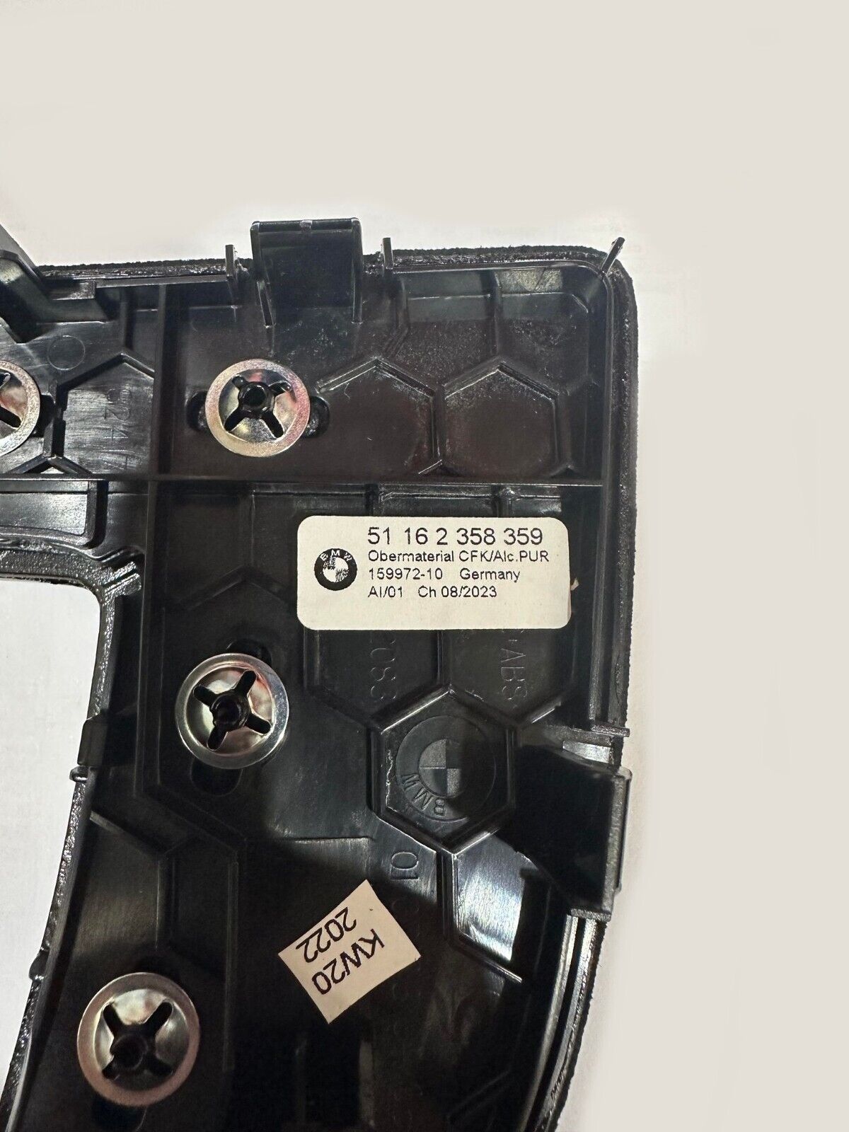 Genuine BMW M Performance Carbon Alcantara Gear Selector Surround F80 M3 F82 M4