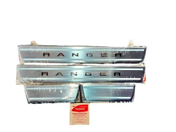 Genuine Ford PX/PXII/PXIII Ranger  "Ranger" Sill Scuff Plates Set Of 4